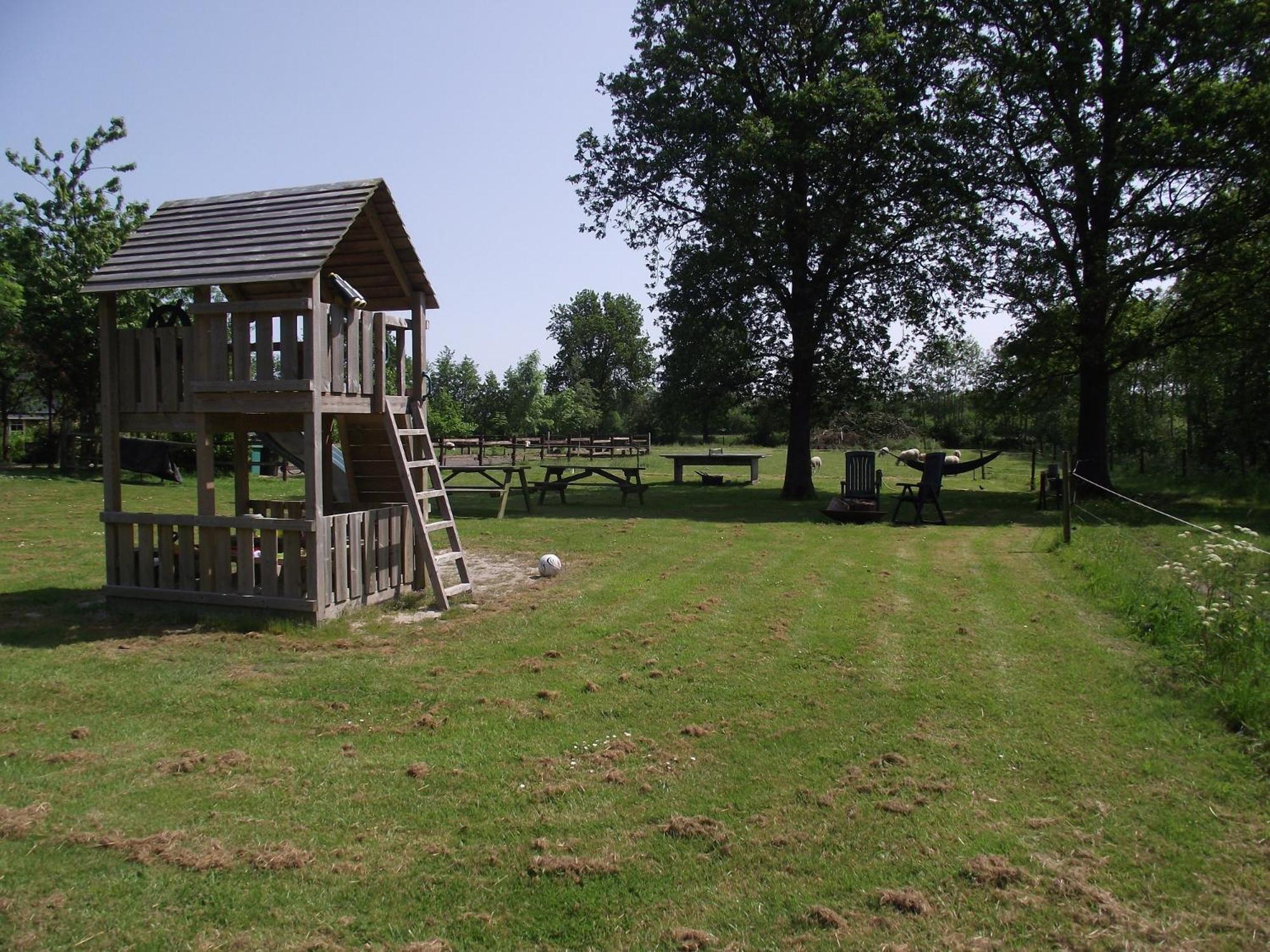 Vakantiehuisjes Landgoed Sonneborghe Kollumerzwaag Buitenkant foto